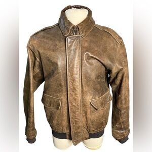 Vintage L.L. Bean Leather Jacket size Large